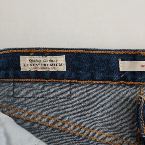 Levi's Premium Wedgie Tapered Jeans NWOT - Picture 11 of 12